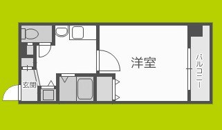 プレサンス梅田インテルノ  間取り