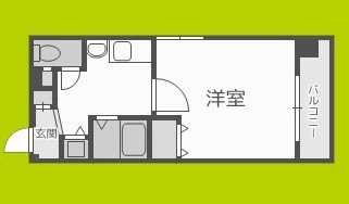 プレサンス梅田インテルノ  間取り