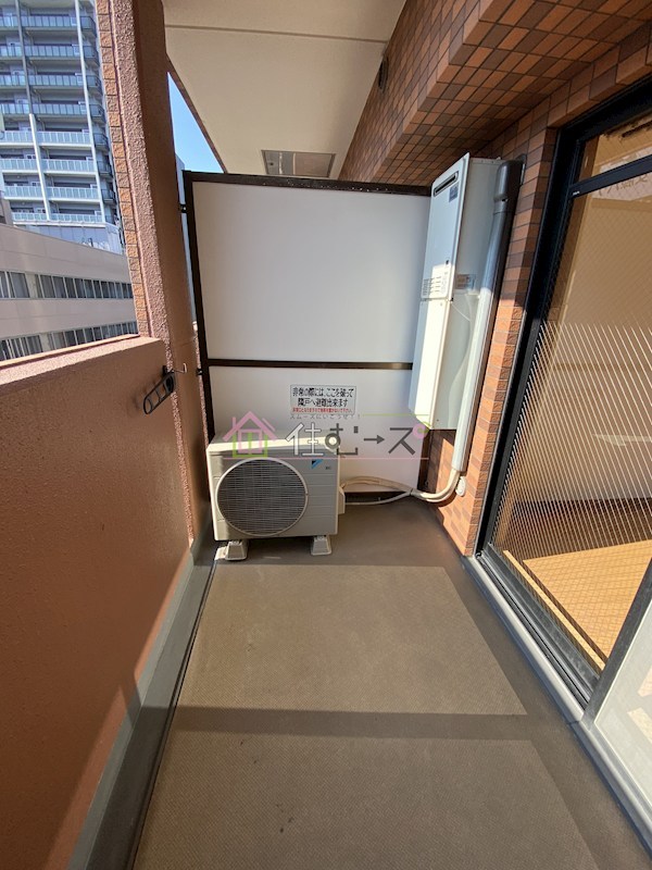 プレサンス梅田インテルノ  ベランダ