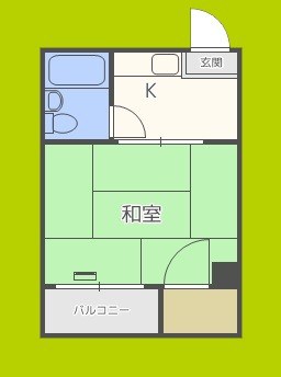 ホワイトシティ平野 間取り