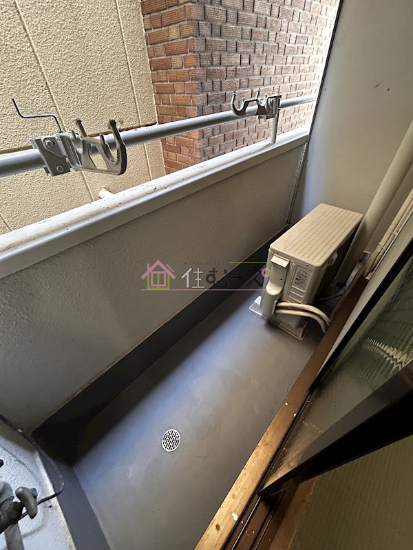 ホワイトシティ平野 ベランダ