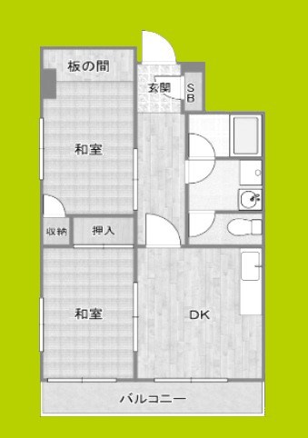 グランディール鹿島 間取り