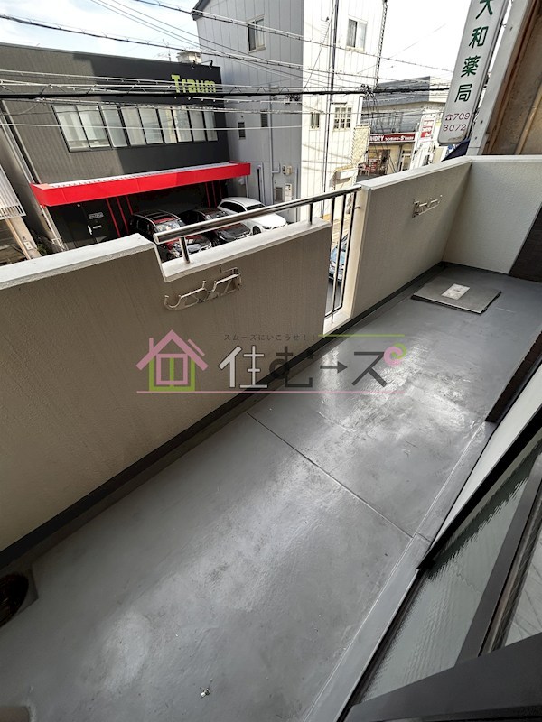 グランディール鹿島 ベランダ