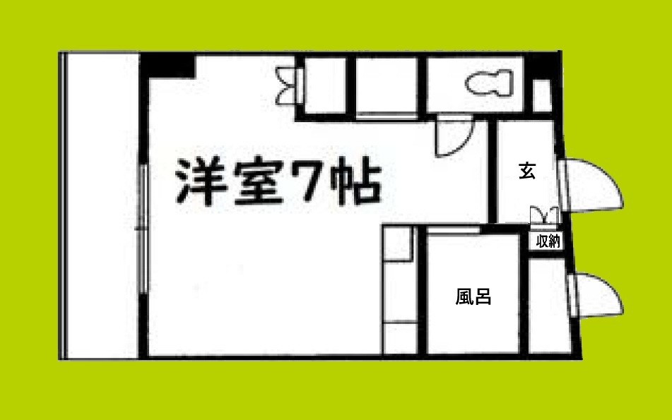 グリーンハイツ平野 間取り