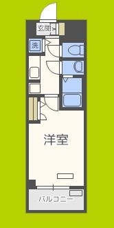 アクアプレイス福島EYE 間取り