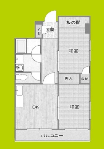 グランディール鹿島 間取り