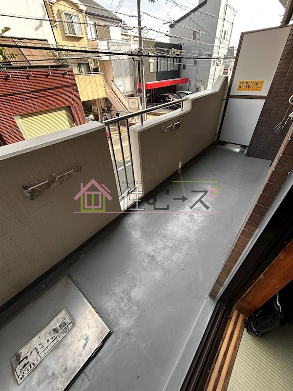 グランディール鹿島 ベランダ