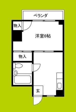 WESTヒルズ平野 間取り