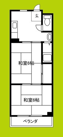 WESTヒルズ平野 間取り