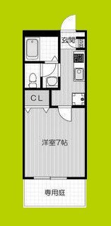 Blanc　fleurb B 間取り