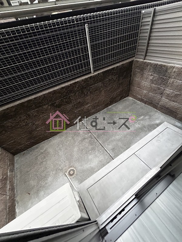 Blanc　fleurb B ベランダ