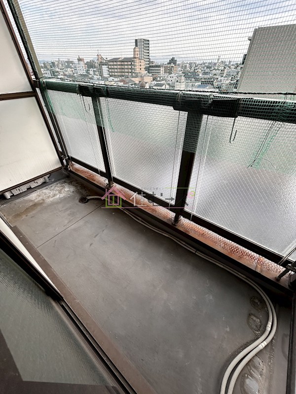 ツインコート平野2番館 ベランダ