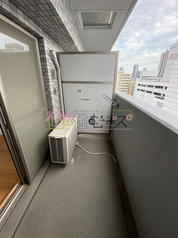 エスリード野田阪神駅前 ベランダ