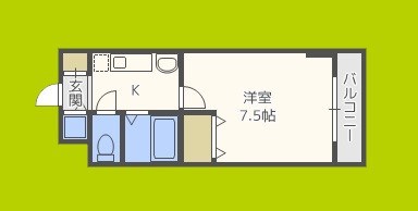 メゾン・ソレイユ 間取り