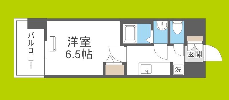 アドバンス大阪ヴェンティ 間取り