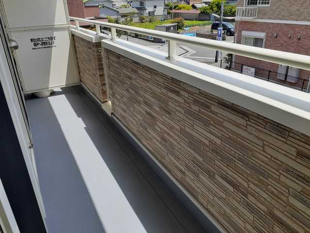 ソレアードユニティⅡ ベランダ
