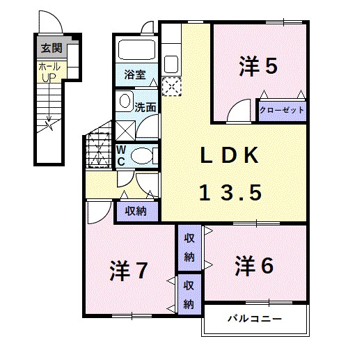 フレ・アンブルール 間取り