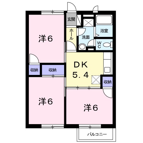 グレースＭＩＴＡ－Ⅱ 間取り