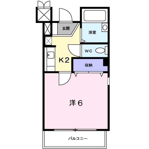 ドミール関空 間取り