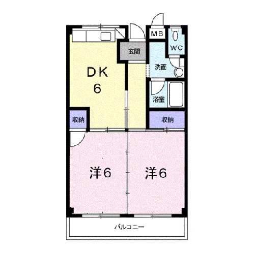 ヴィラサンライズ 間取り