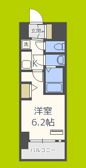 エステムコートディアシティWEST 間取り