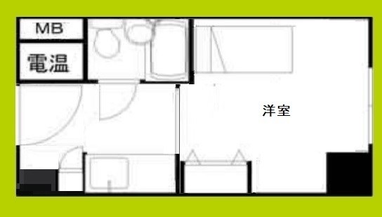ステュディオ新御堂 間取り