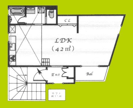 LUX　SQUARE　SHIMIZU 間取り