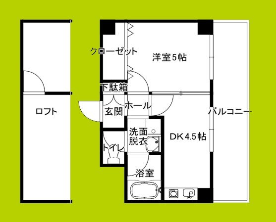 丸山ハイツ 間取り