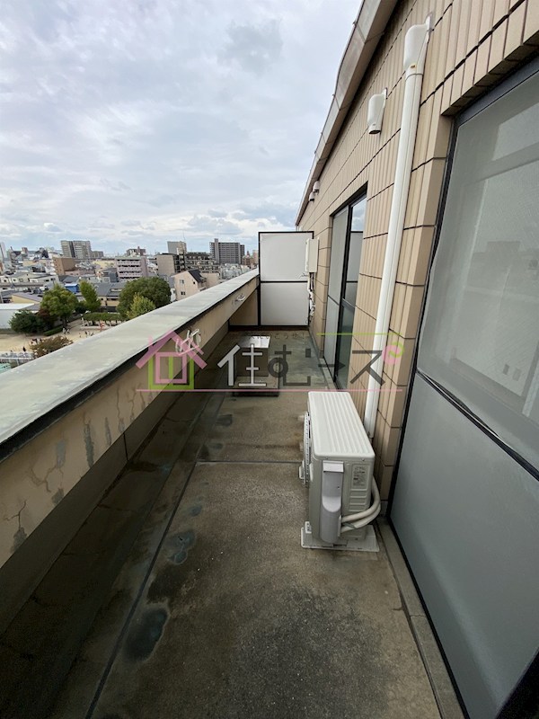 丸山ハイツ ベランダ