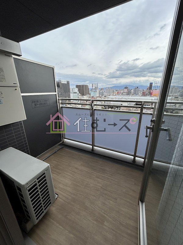 ファーストフィオーレ天王寺筆ヶ崎EYE ベランダ