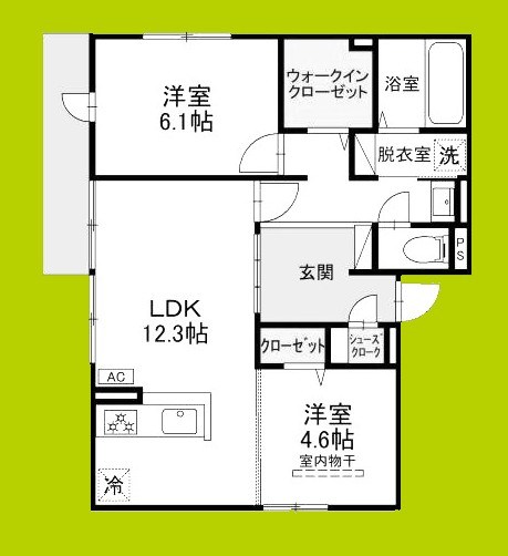 (仮称)D-ROOM高槻市宮田町3丁目PJ 間取り