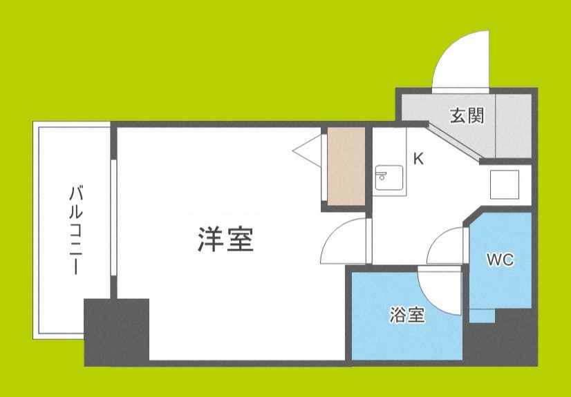 エスリード夕陽丘第2 間取り