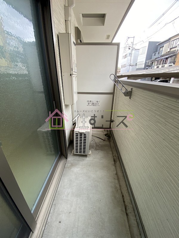 ソレイユ聖天下Ｃ ベランダ