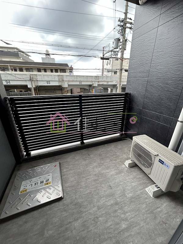 フォーリアライズ天王寺ソリオ ベランダ