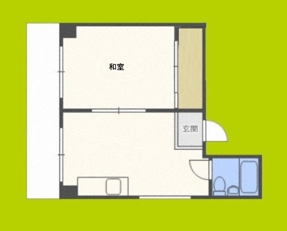 グロースハイツ天満Ⅰ 間取り