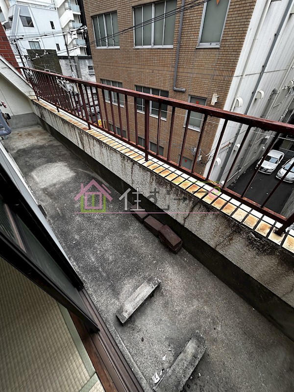 グロースハイツ天満Ⅰ ベランダ