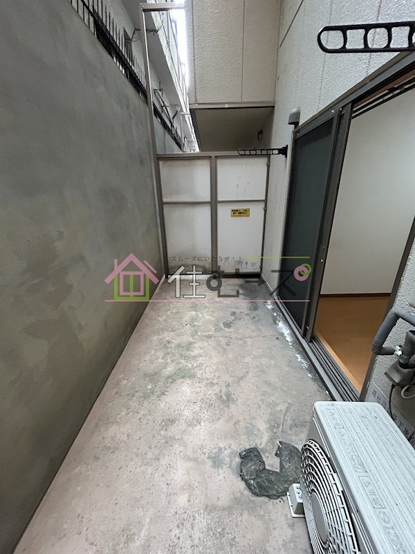 インパレス天王寺 ベランダ