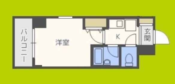 プレサンス天満  間取り