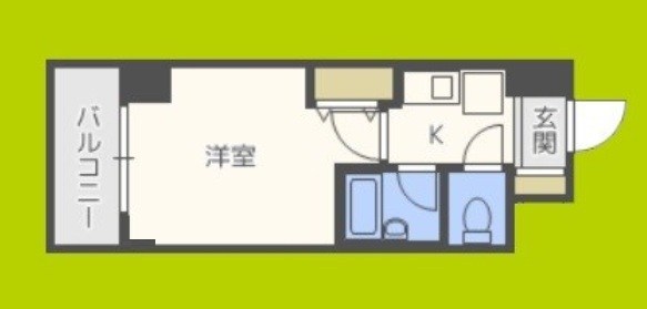 プレサンス天満  間取り