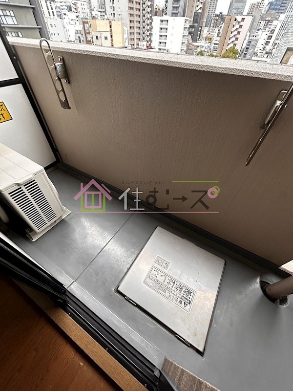 プレサンス天満  ベランダ