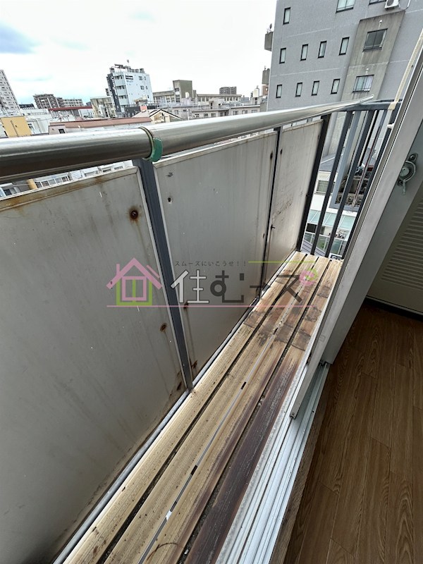 第一文の里ビル ベランダ