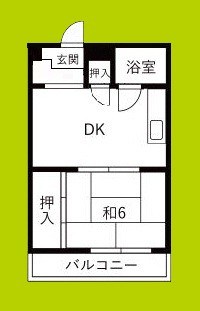 ルミエール岸里 間取り