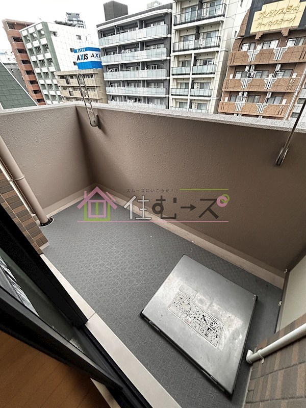 ラナップスクエア天満プライム ベランダ