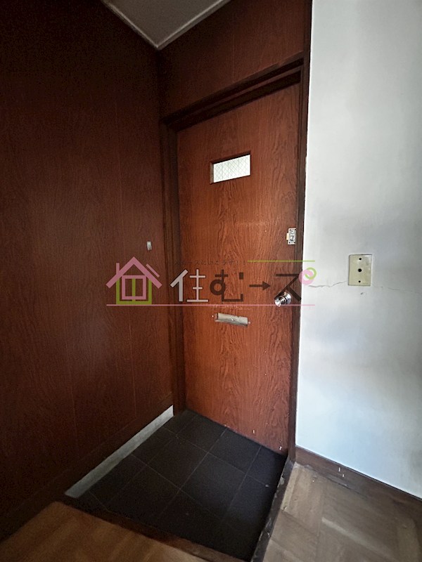 富士マンション 玄関