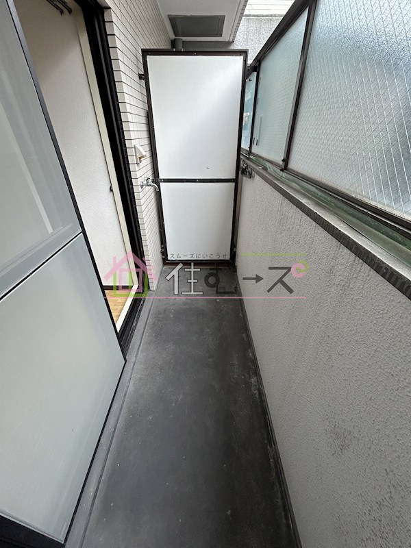 クリスタ天王寺 ベランダ