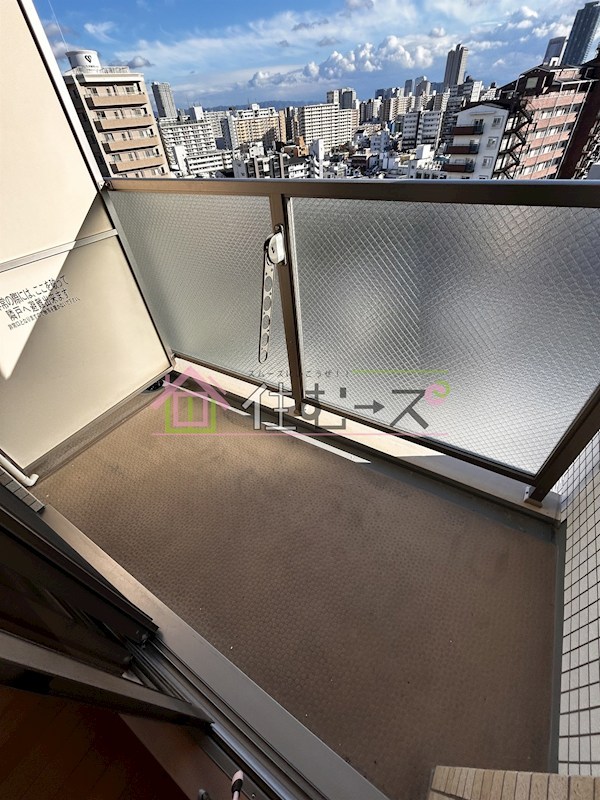 エステムコート梅田・天神橋リバーフロント ベランダ