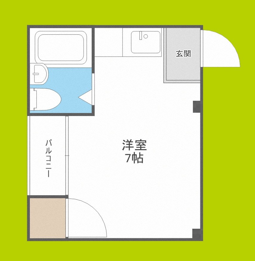 シャトル阪南 間取り