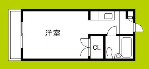 ヴェスタ天神橋 間取り