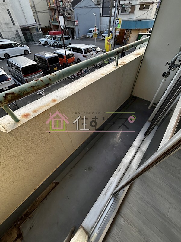 ヴェスタ天神橋 ベランダ