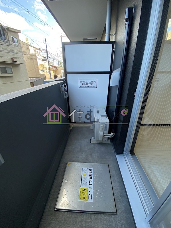 グランパシフィック玉出 ベランダ